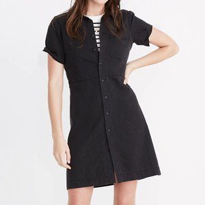 SOLD! Madewell Denim Waisted Shirtdress EUC